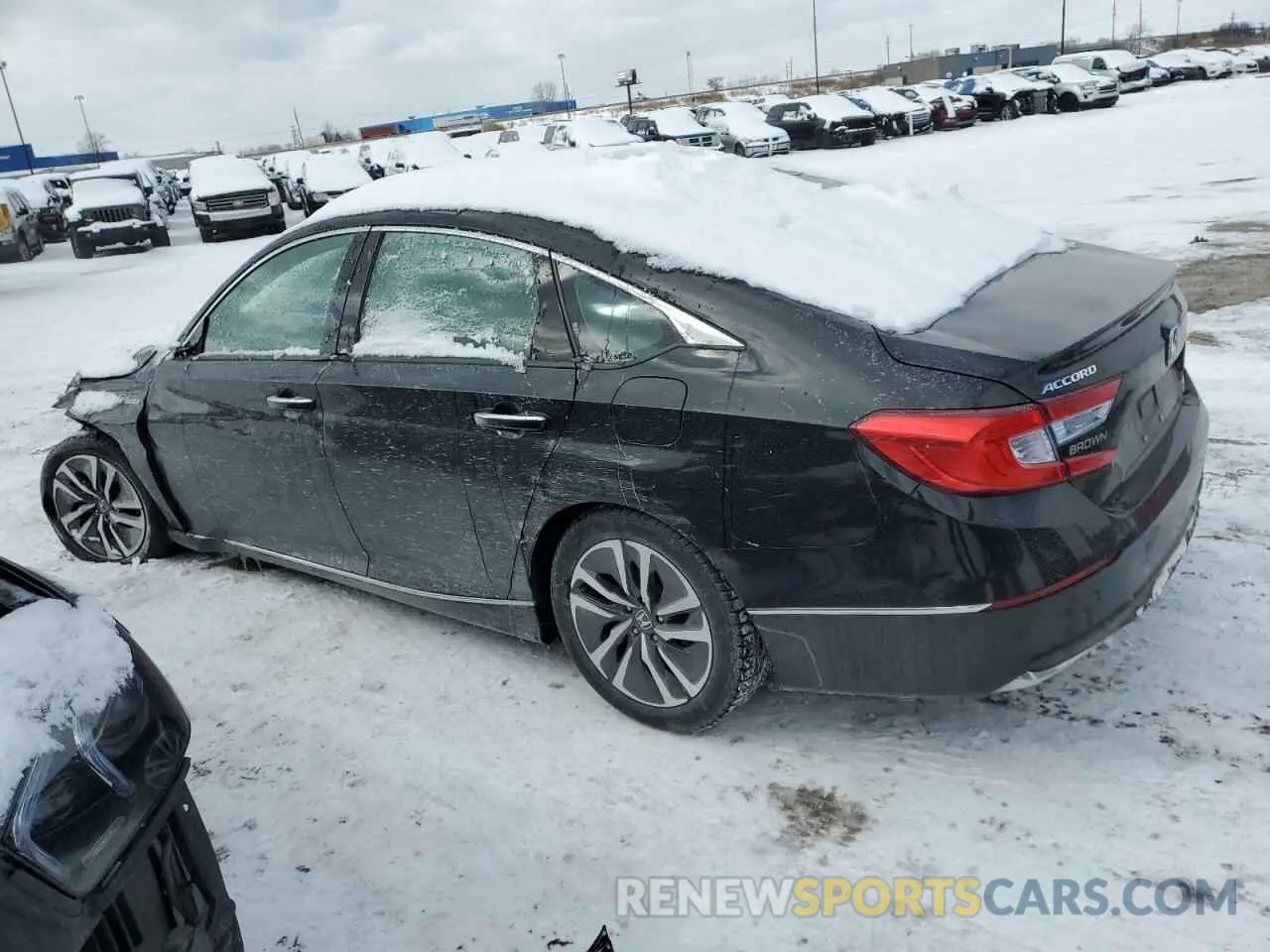 2 fotografías del automóvil dañado 1HGCV3F97LA006626 HONDA ACCORD 2020