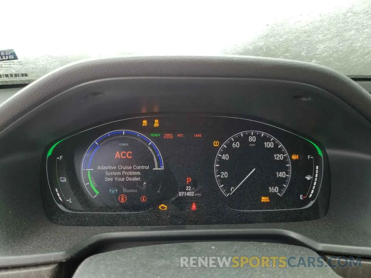 9 fotografías del automóvil dañado 1HGCV3F97LA006626 HONDA ACCORD 2020