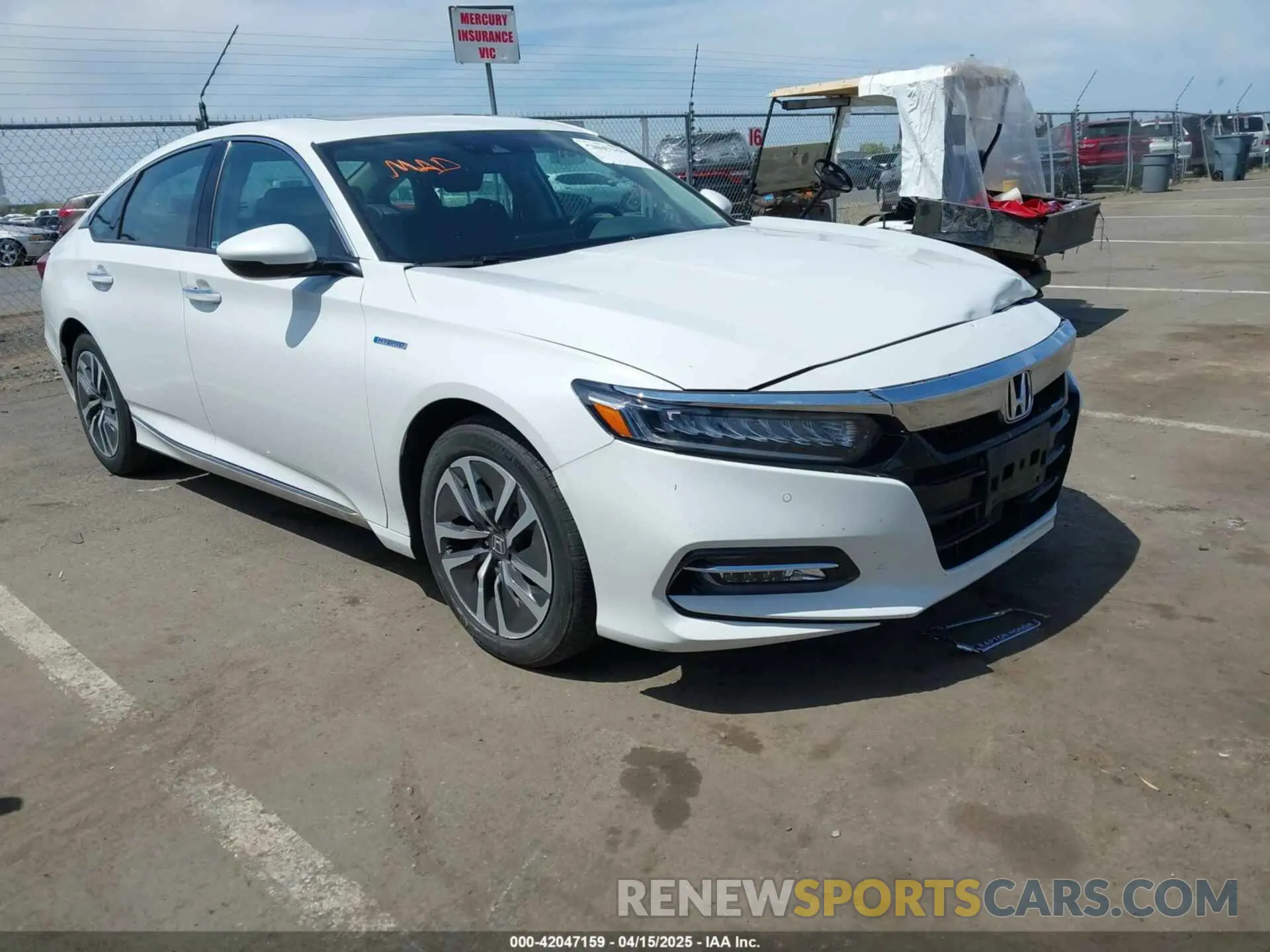 1 fotografías del automóvil dañado 1HGCV3F98LA000043 HONDA ACCORD 2020