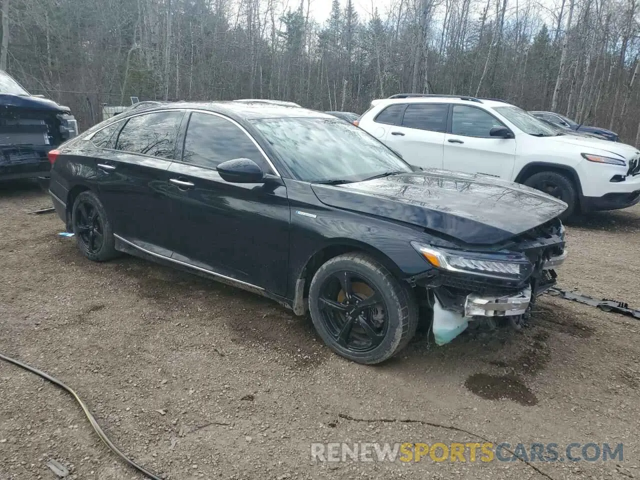 4 fotografías del automóvil dañado 1HGCV3F9XLA800052 HONDA ACCORD 2020