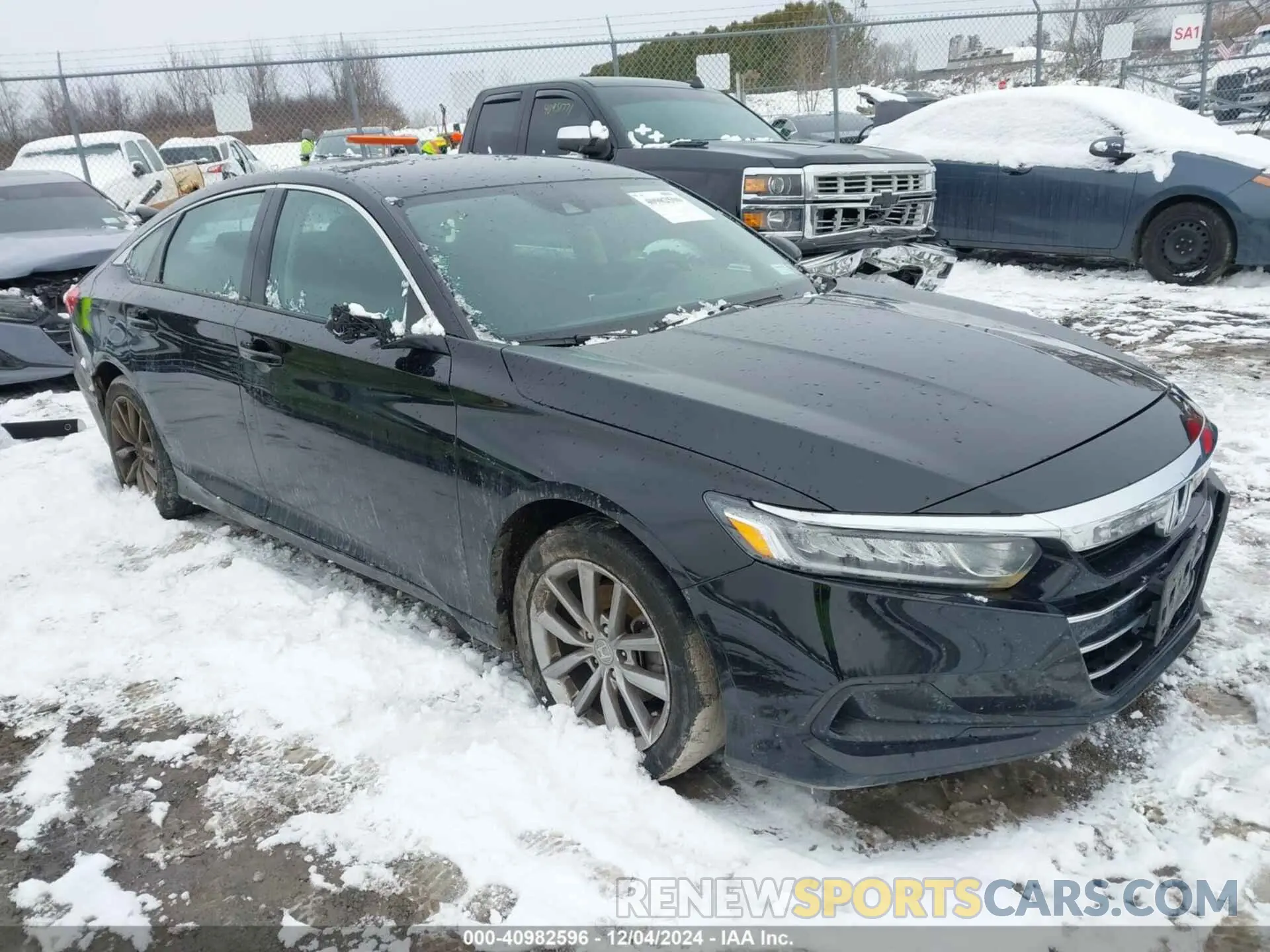 1 fotografías del automóvil dañado 1HGCV1F11MA017525 HONDA ACCORD 2021