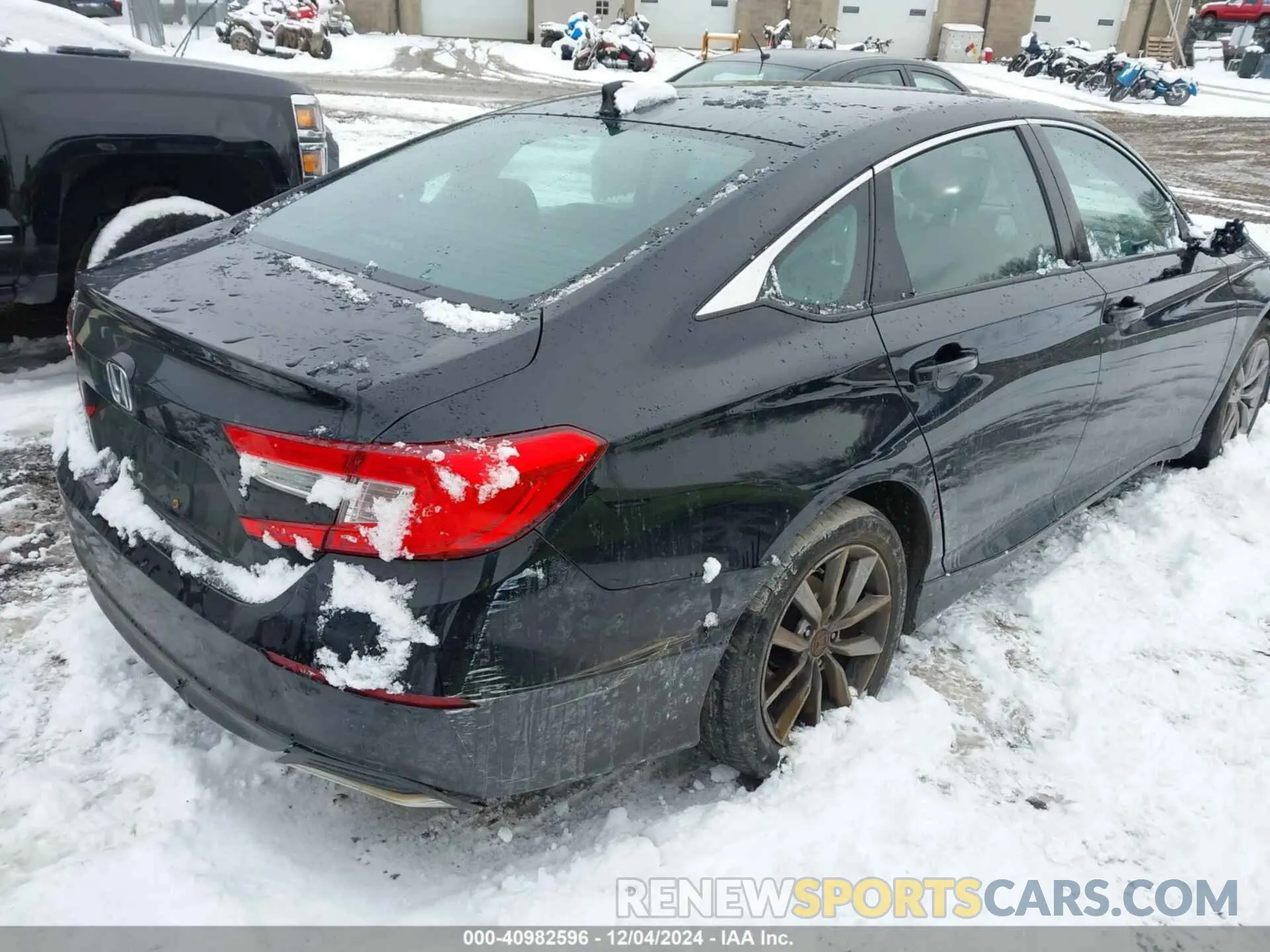 4 fotografías del automóvil dañado 1HGCV1F11MA017525 HONDA ACCORD 2021