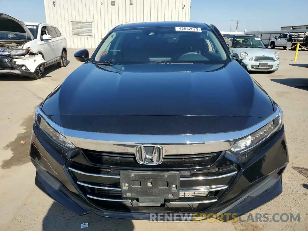 5 fotografías del automóvil dañado 1HGCV1F11MA086795 HONDA ACCORD 2021