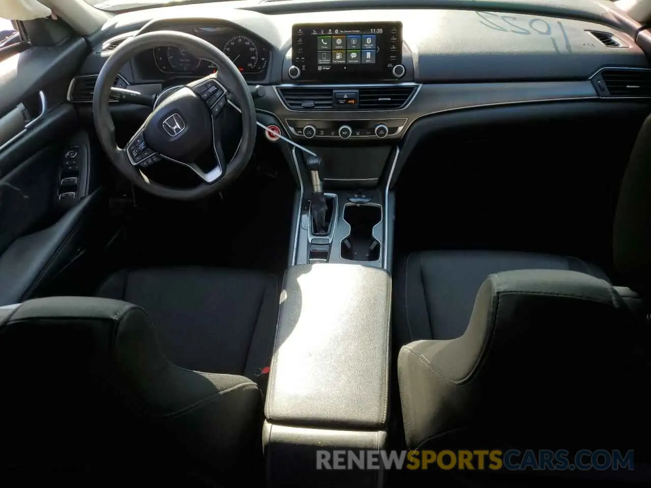 8 fotografías del automóvil dañado 1HGCV1F11MA086795 HONDA ACCORD 2021