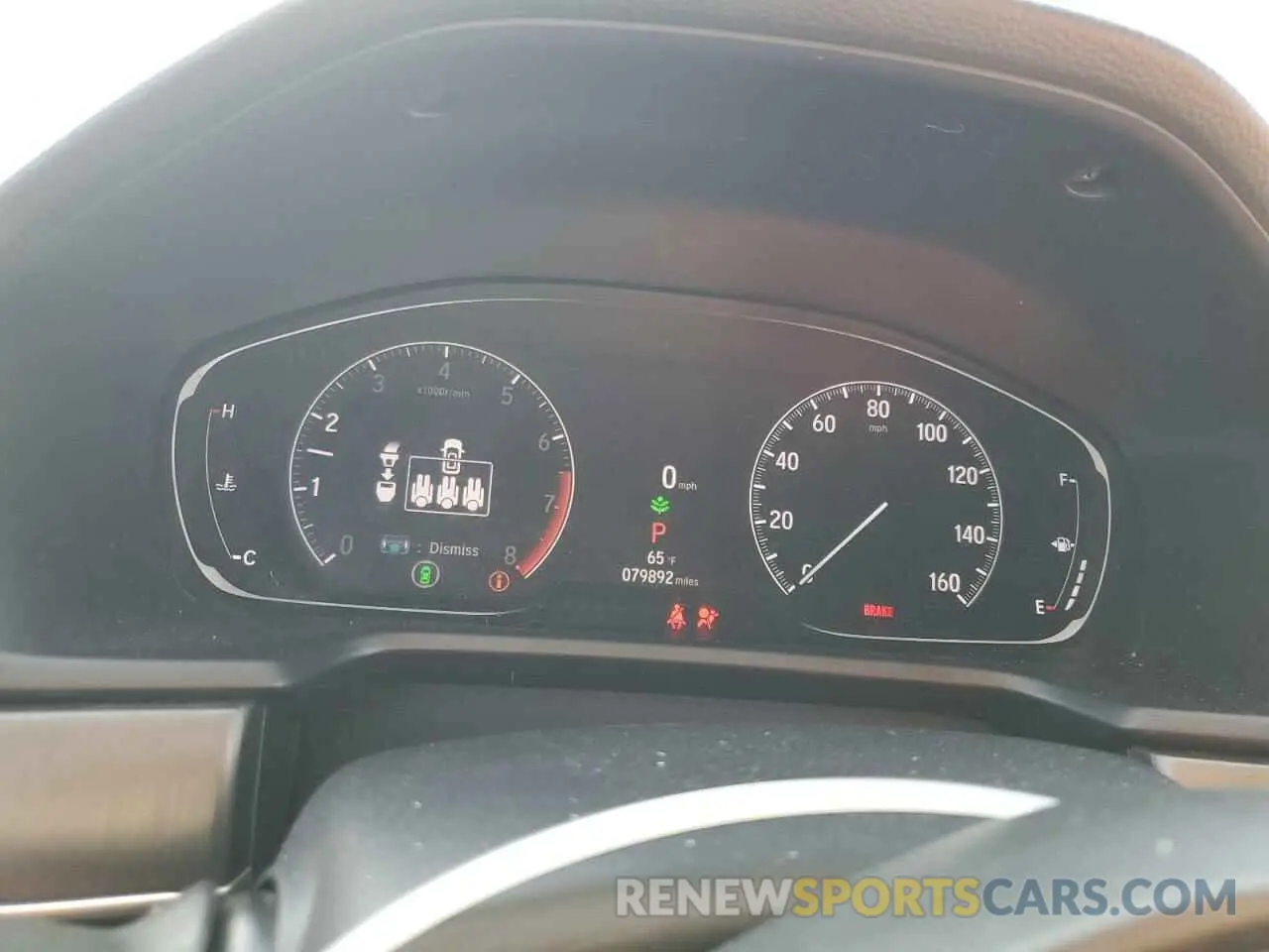 9 fotografías del automóvil dañado 1HGCV1F11MA086795 HONDA ACCORD 2021