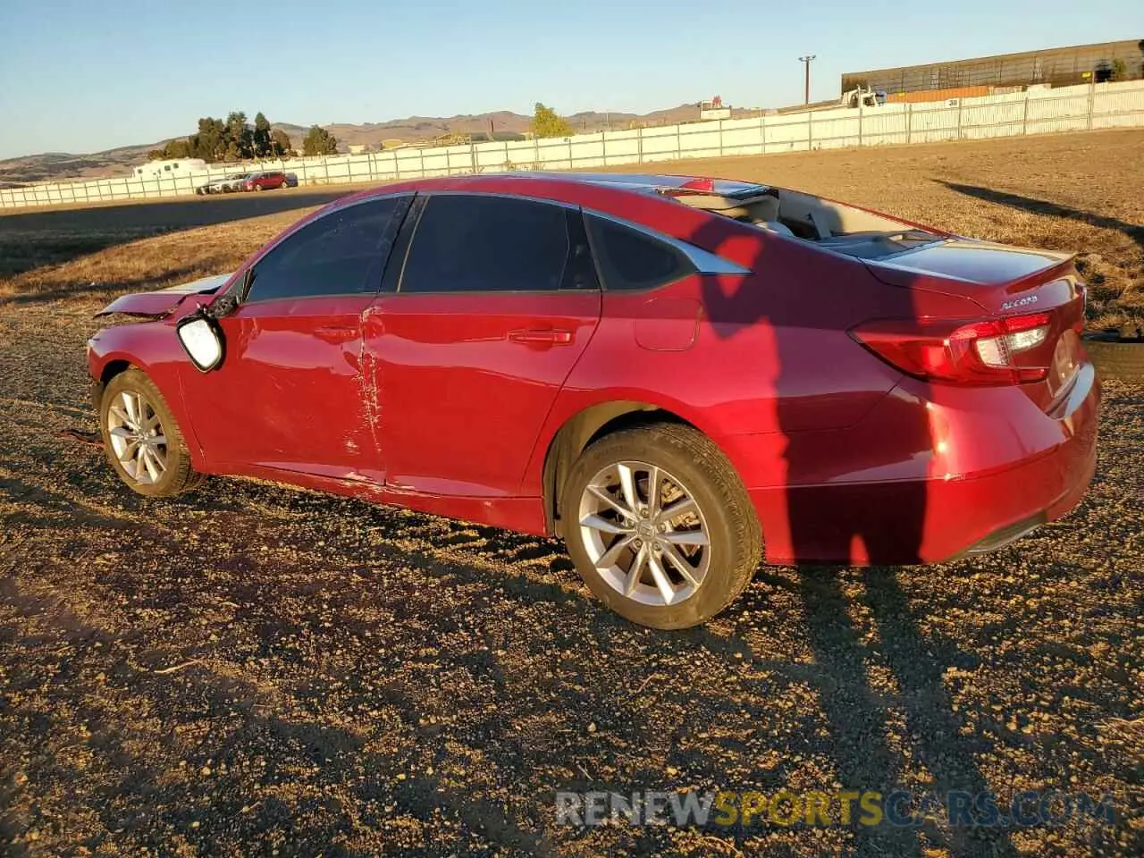 2 fotografías del automóvil dañado 1HGCV1F12MA031014 HONDA ACCORD 2021