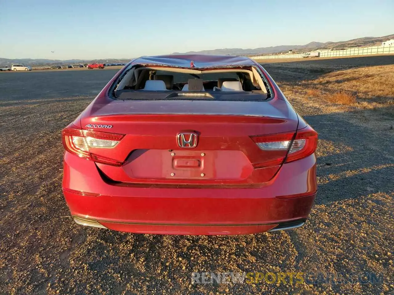 6 fotografías del automóvil dañado 1HGCV1F12MA031014 HONDA ACCORD 2021