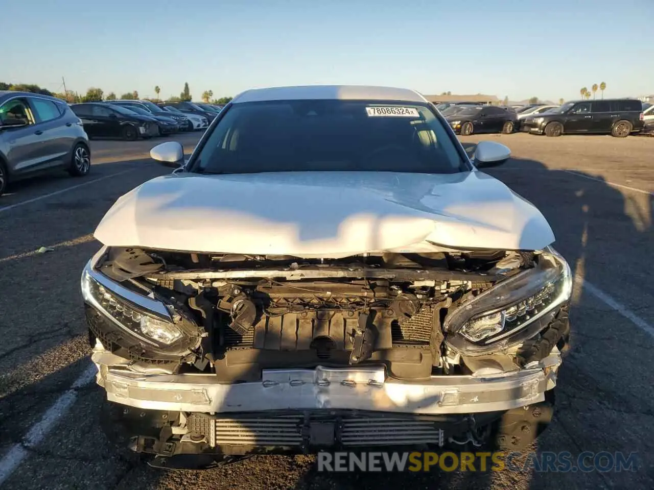 5 fotografías del automóvil dañado 1HGCV1F12MA034544 HONDA ACCORD 2021