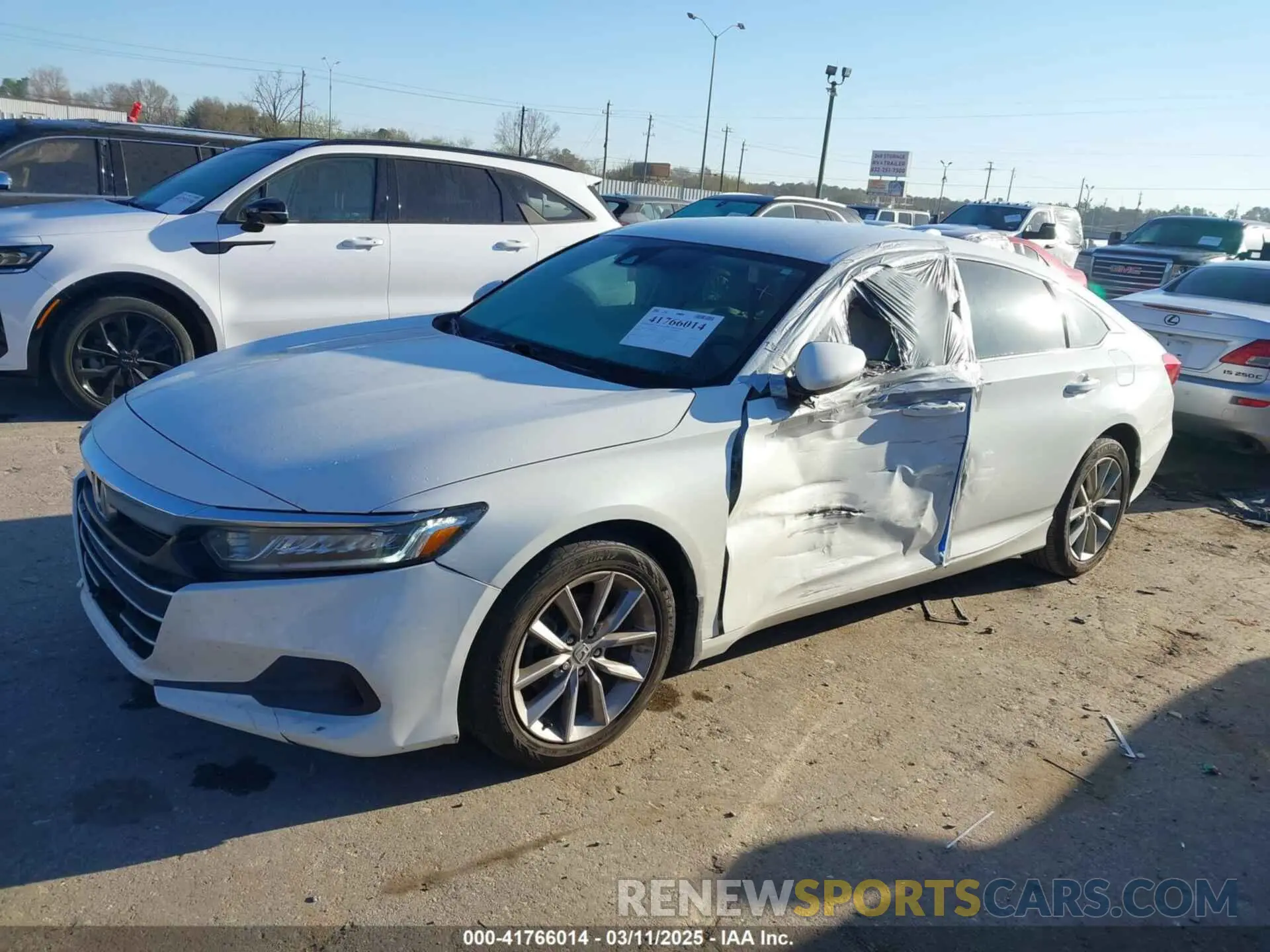2 fotografías del automóvil dañado 1HGCV1F13MA018580 HONDA ACCORD 2021