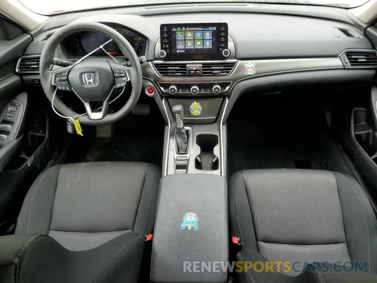 8 fotografías del automóvil dañado 1HGCV1F13MA046587 HONDA ACCORD 2021