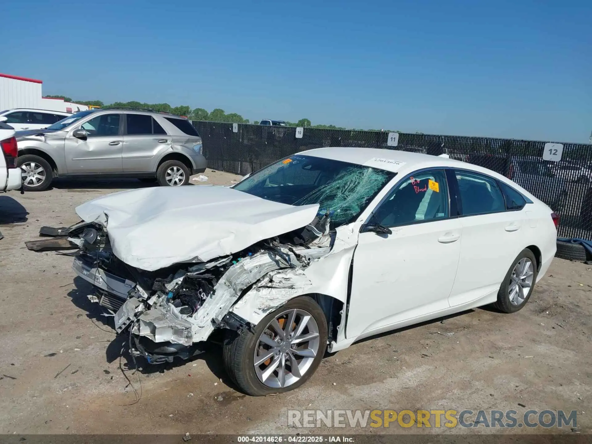 2 fotografías del automóvil dañado 1HGCV1F13MA047271 HONDA ACCORD 2021