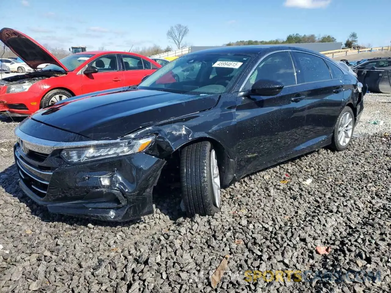 1 fotografías del automóvil dañado 1HGCV1F13MA071750 HONDA ACCORD 2021