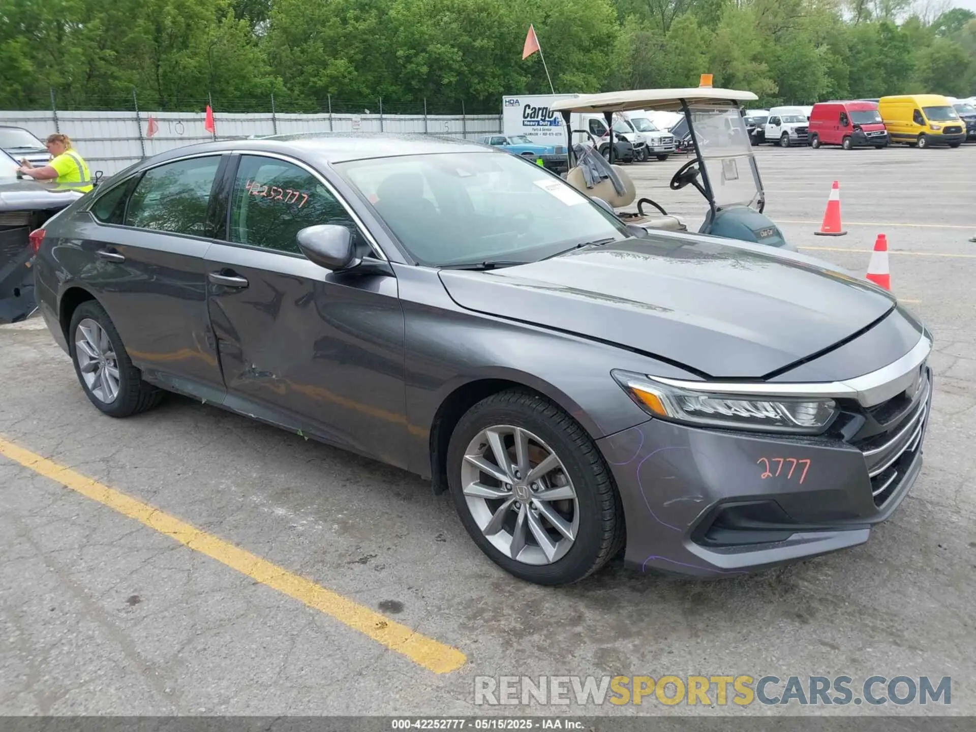 1 fotografías del automóvil dañado 1HGCV1F13MA085518 HONDA ACCORD 2021