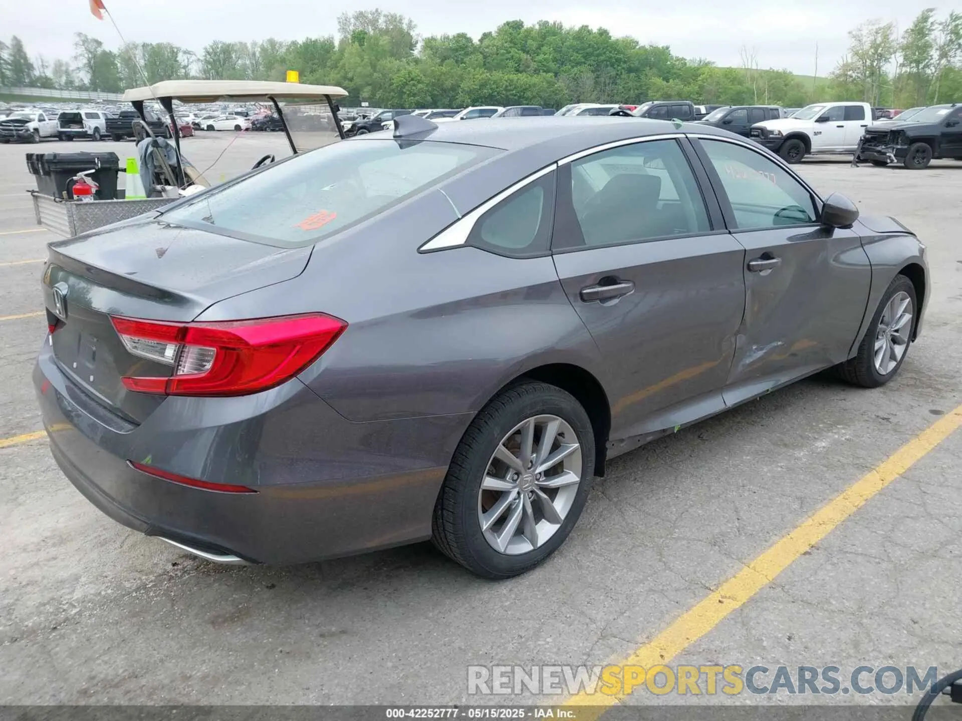 4 fotografías del automóvil dañado 1HGCV1F13MA085518 HONDA ACCORD 2021