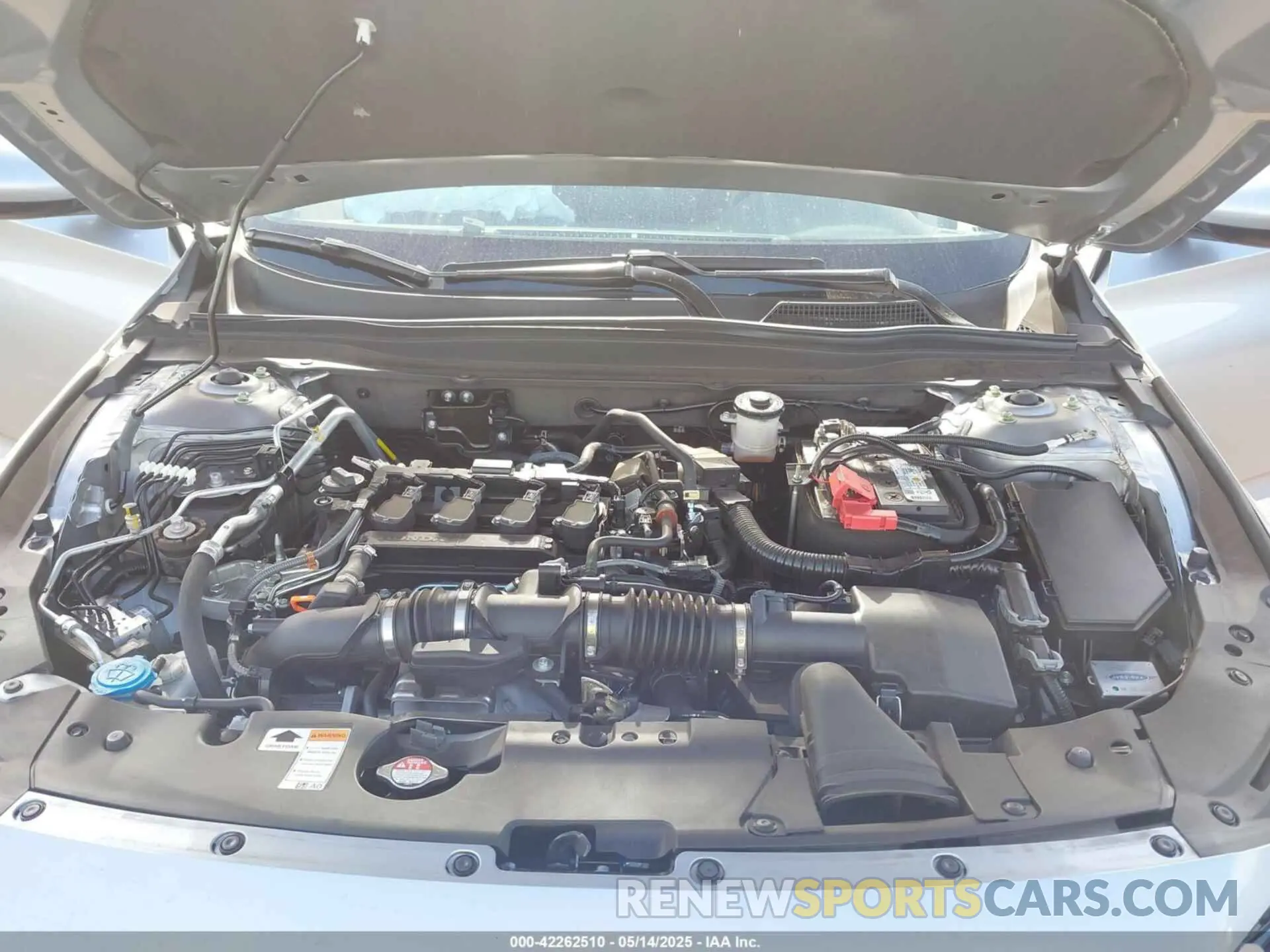 10 fotografías del automóvil dañado 1HGCV1F13MA103127 HONDA ACCORD 2021