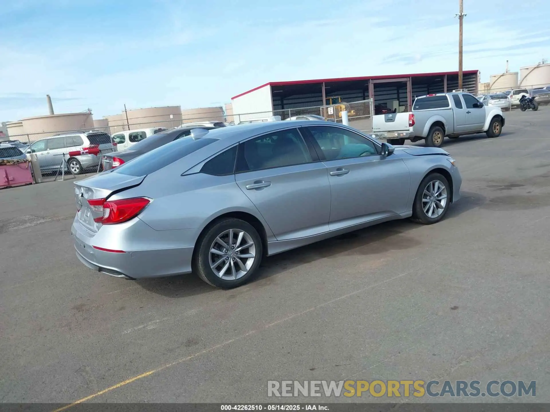 4 fotografías del automóvil dañado 1HGCV1F13MA103127 HONDA ACCORD 2021