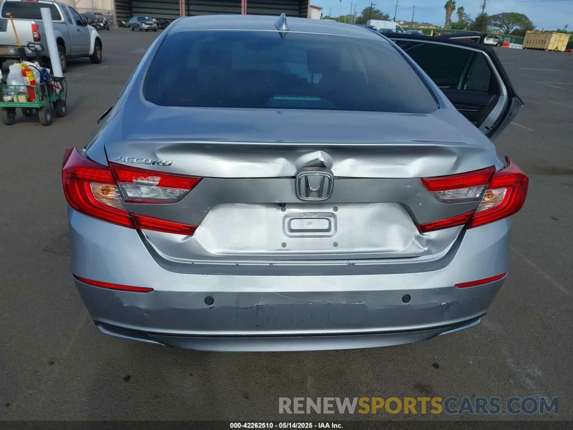 6 fotografías del automóvil dañado 1HGCV1F13MA103127 HONDA ACCORD 2021
