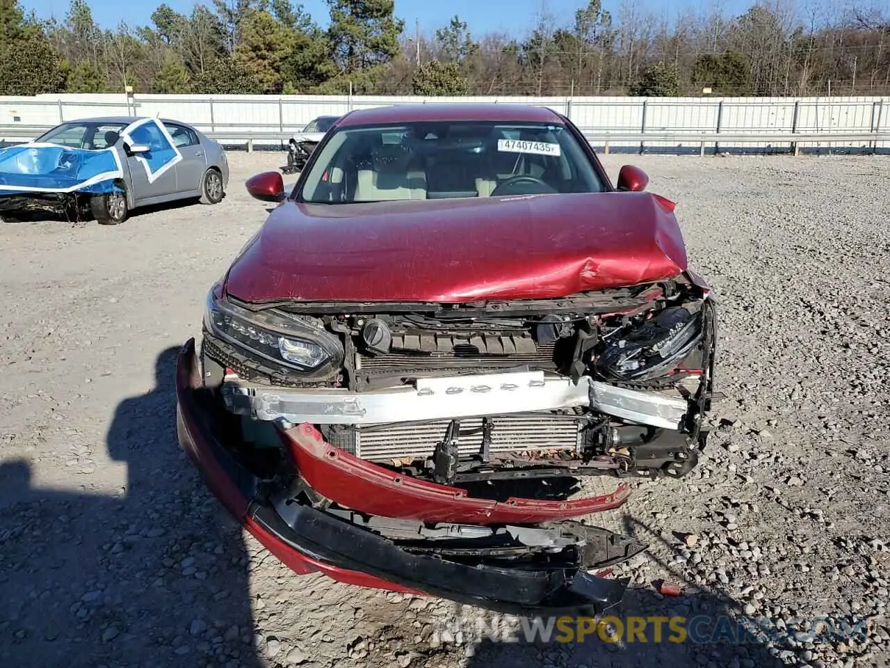5 fotografías del automóvil dañado 1HGCV1F14MA076083 HONDA ACCORD 2021