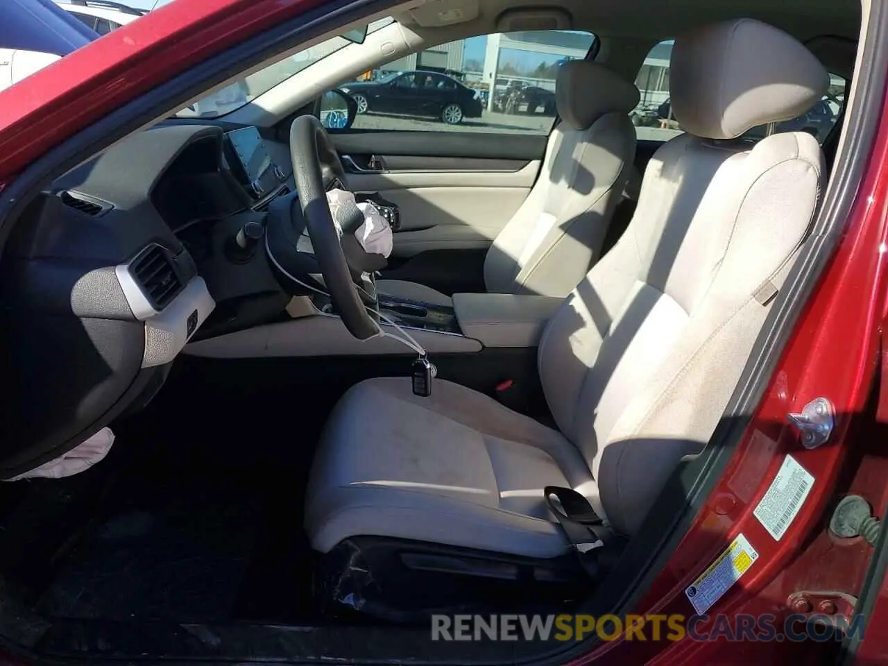 7 fotografías del automóvil dañado 1HGCV1F14MA076083 HONDA ACCORD 2021