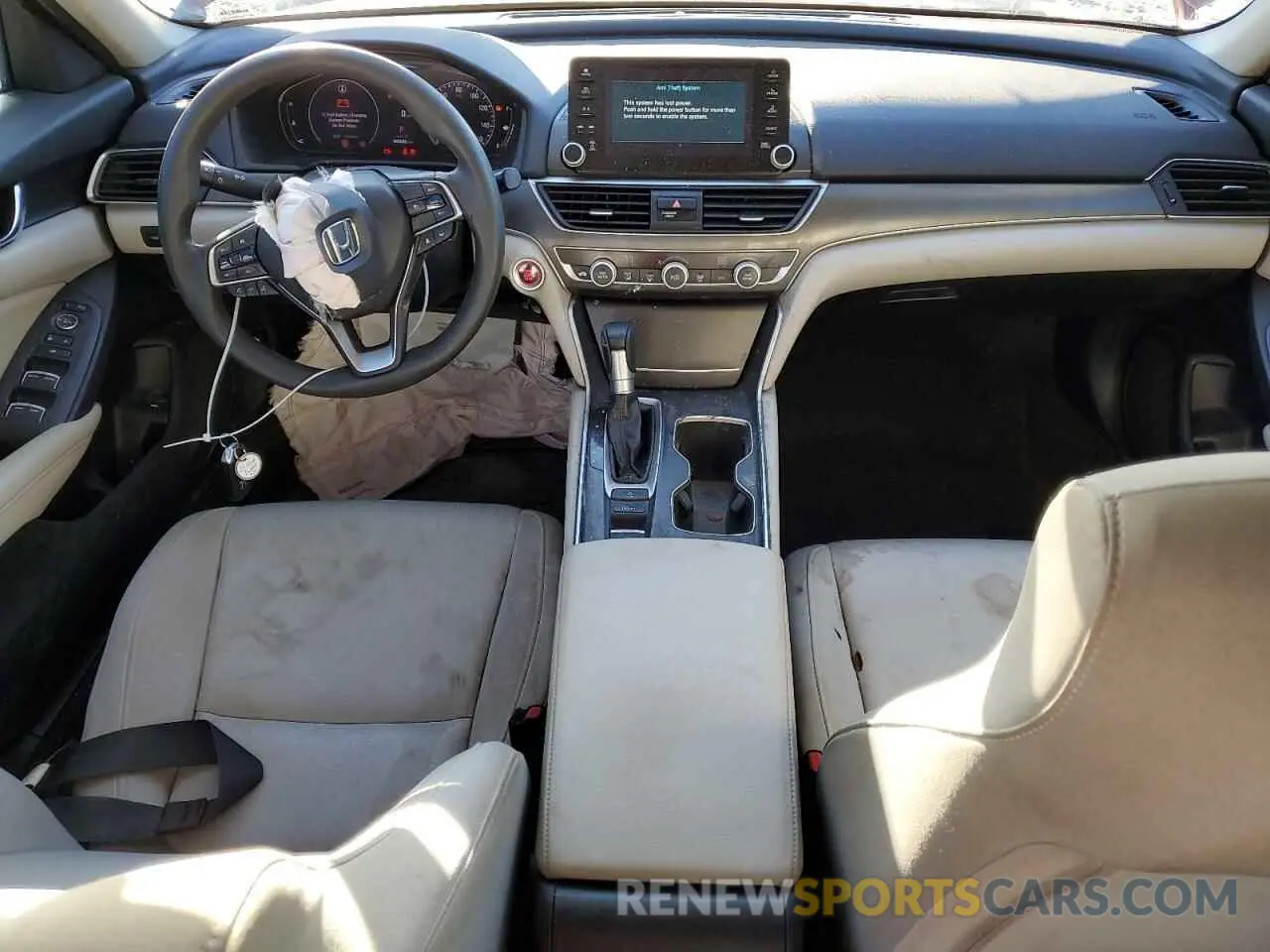 8 fotografías del automóvil dañado 1HGCV1F14MA076083 HONDA ACCORD 2021