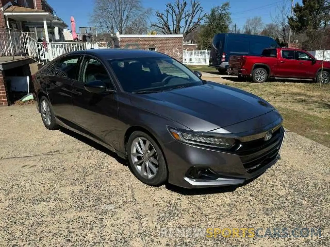1 fotografías del automóvil dañado 1HGCV1F15MA030505 HONDA ACCORD 2021