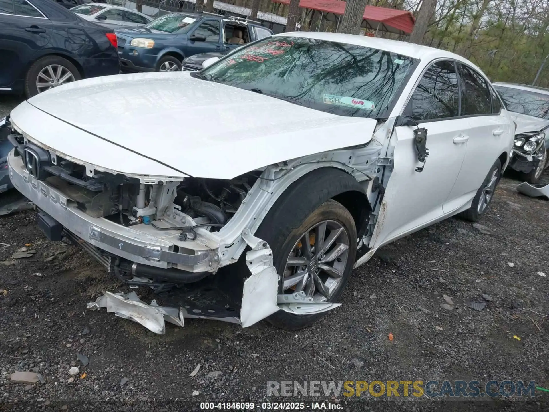 2 fotografías del automóvil dañado 1HGCV1F15MA103940 HONDA ACCORD 2021