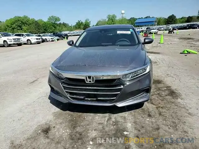 10 fotografías del automóvil dañado 1HGCV1F15MA105882 HONDA ACCORD 2021