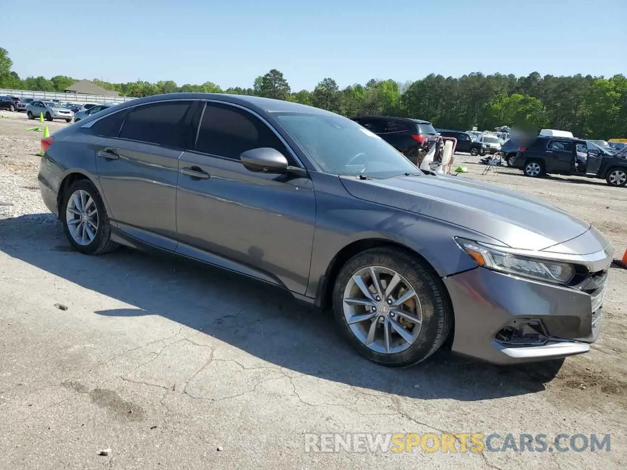 4 fotografías del automóvil dañado 1HGCV1F15MA105882 HONDA ACCORD 2021