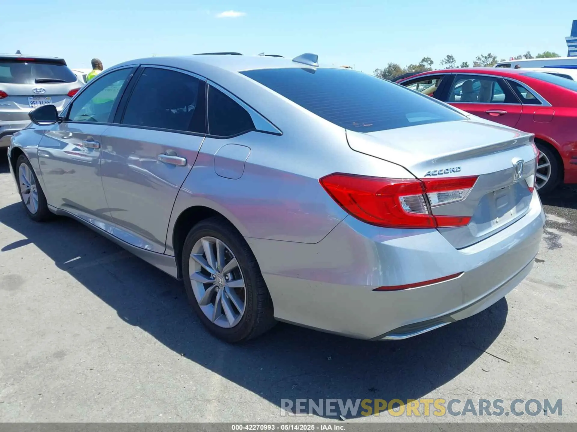 3 fotografías del automóvil dañado 1HGCV1F16MA040797 HONDA ACCORD 2021