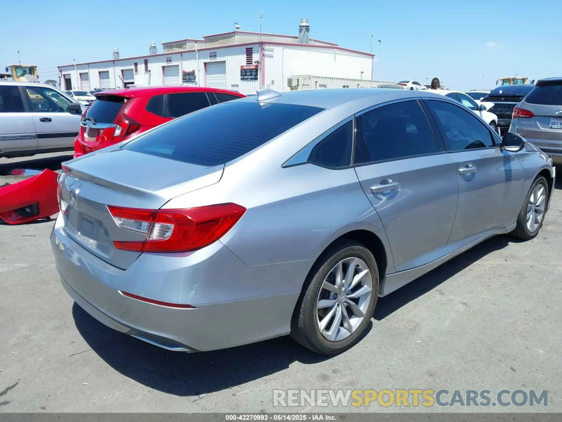 4 fotografías del automóvil dañado 1HGCV1F16MA040797 HONDA ACCORD 2021
