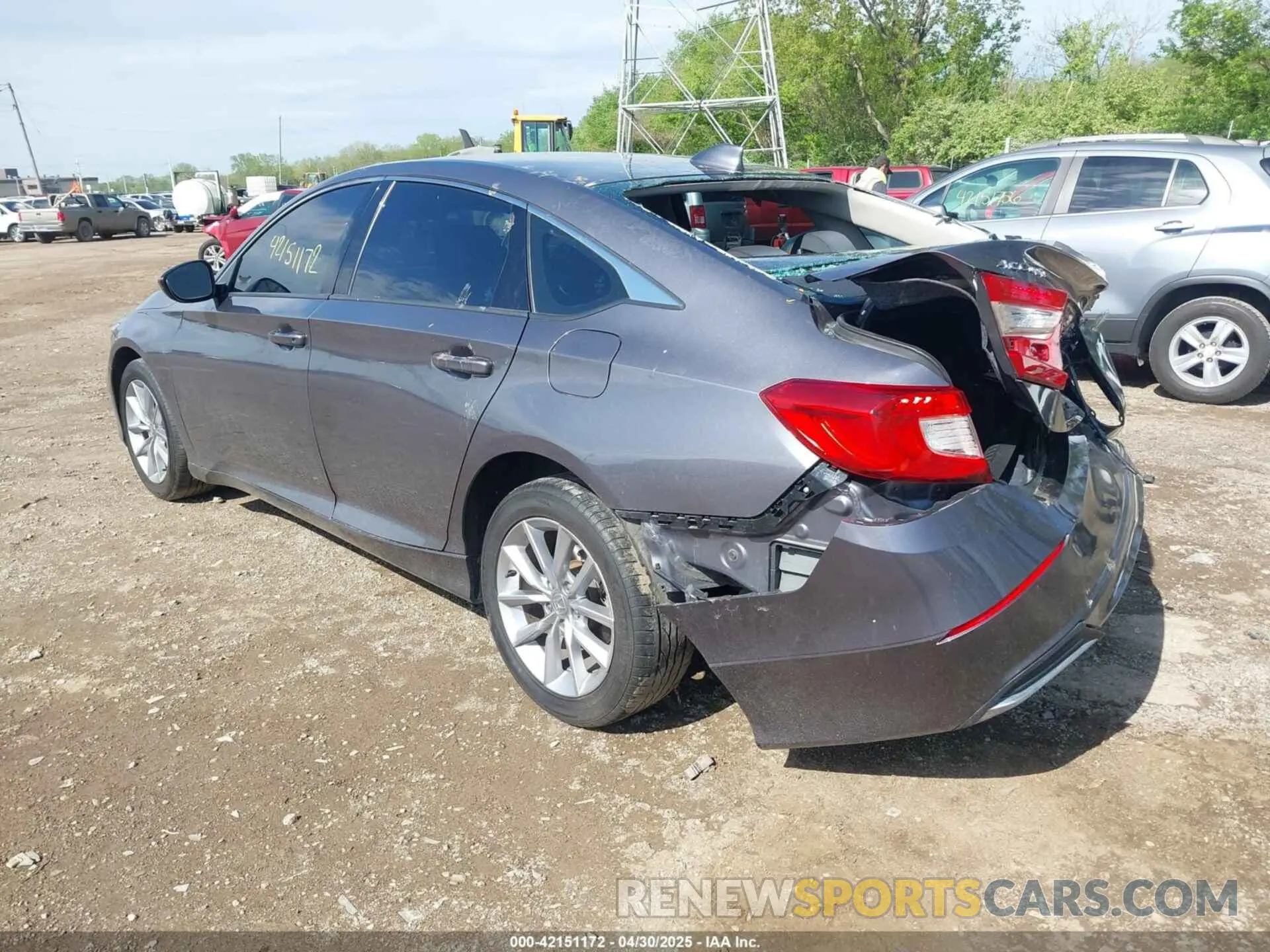 3 fotografías del automóvil dañado 1HGCV1F16MA047409 HONDA ACCORD 2021
