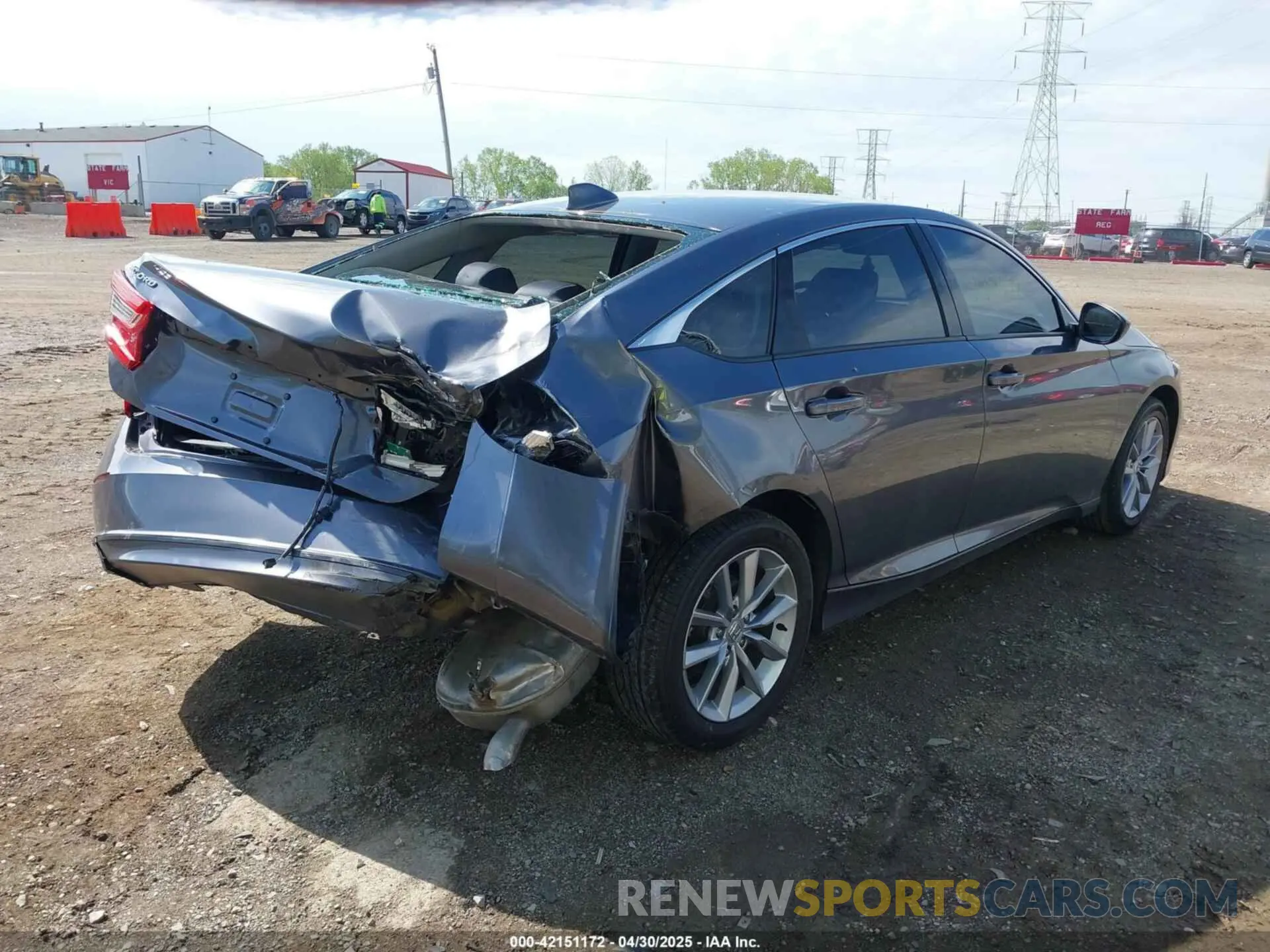 4 fotografías del automóvil dañado 1HGCV1F16MA047409 HONDA ACCORD 2021