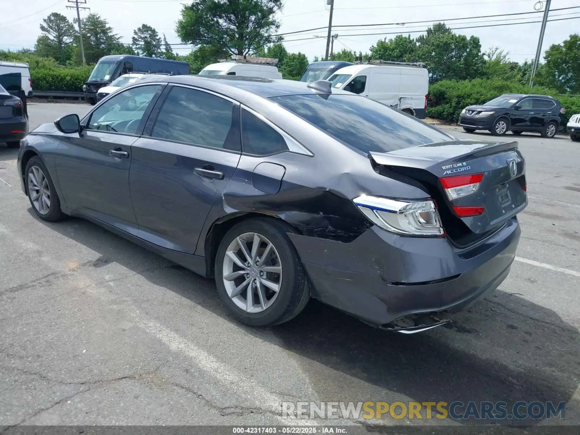 3 fotografías del automóvil dañado 1HGCV1F16MA053601 HONDA ACCORD 2021