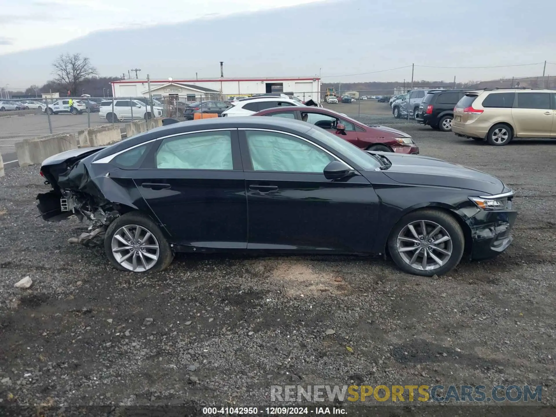 13 fotografías del automóvil dañado 1HGCV1F18MA001449 HONDA ACCORD 2021