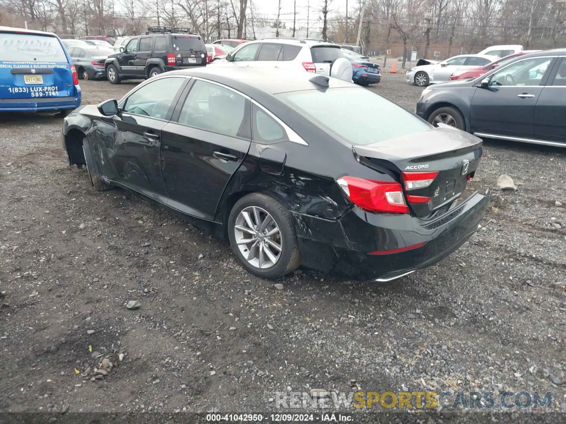 3 fotografías del automóvil dañado 1HGCV1F18MA001449 HONDA ACCORD 2021