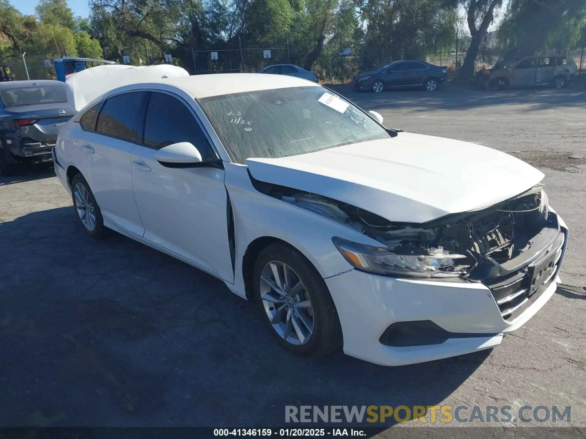 1 fotografías del automóvil dañado 1HGCV1F18MA031874 HONDA ACCORD 2021