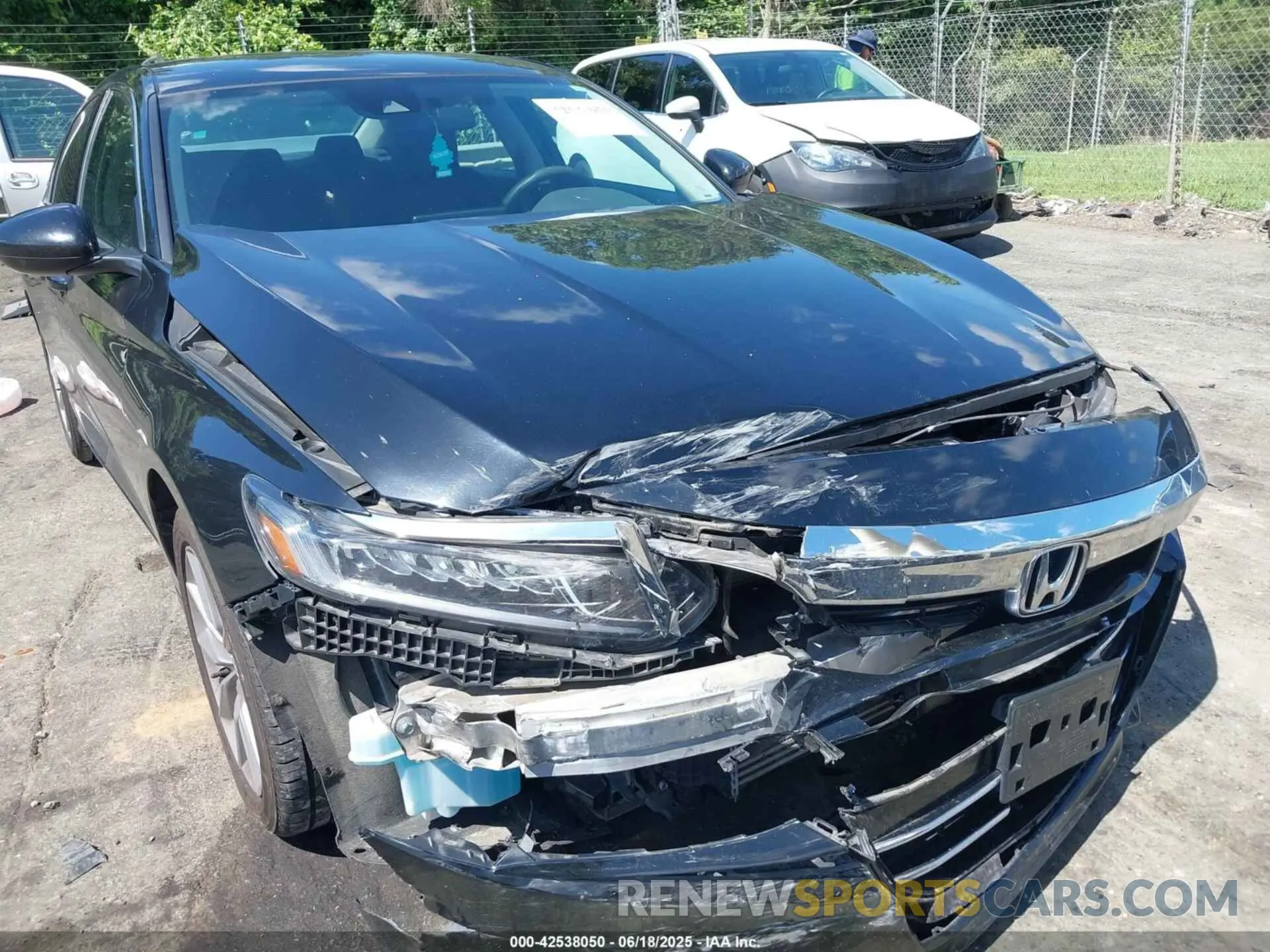6 fotografías del automóvil dañado 1HGCV1F19MA059974 HONDA ACCORD 2021