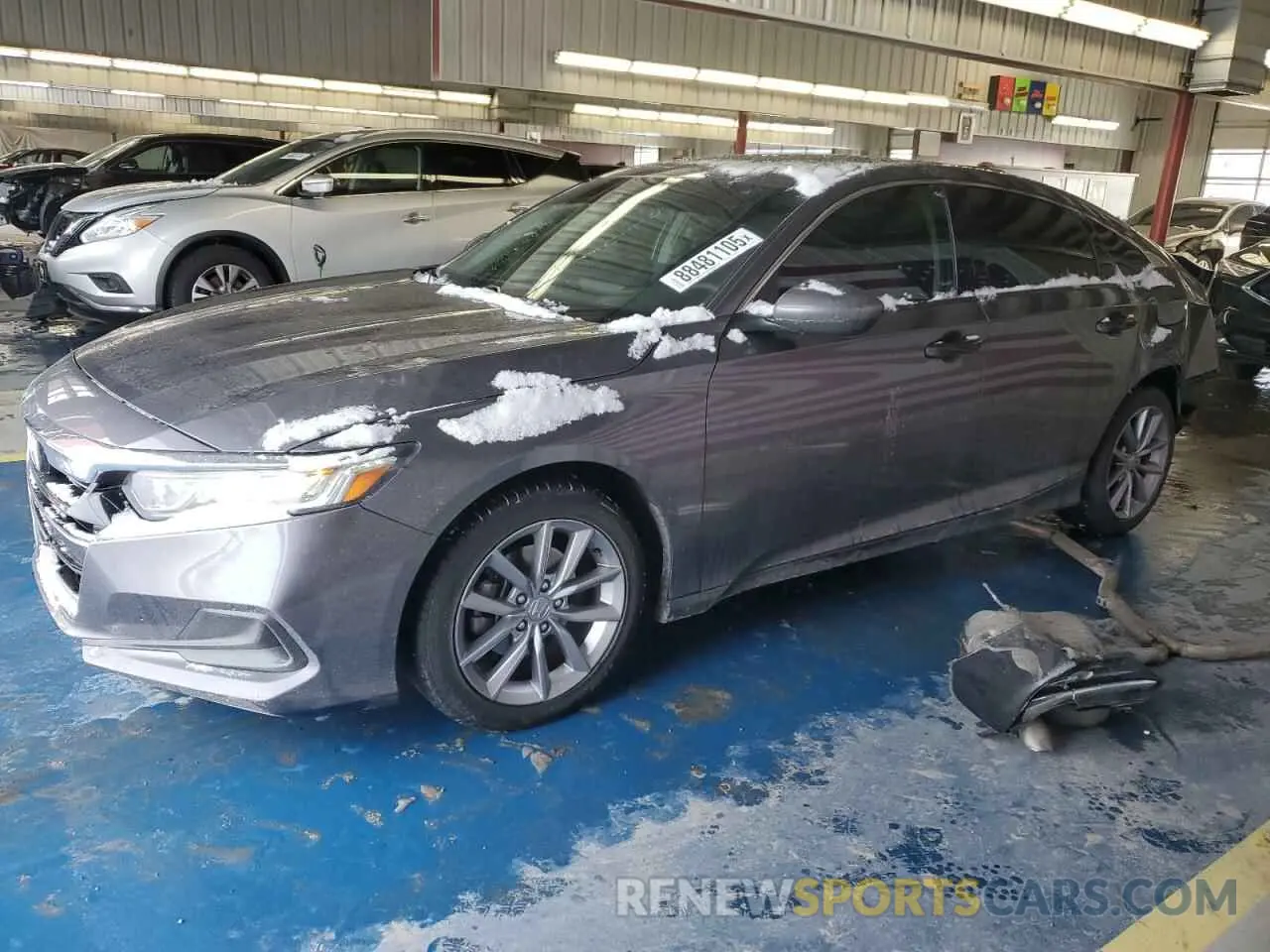 1 fotografías del automóvil dañado 1HGCV1F19MA090710 HONDA ACCORD 2021