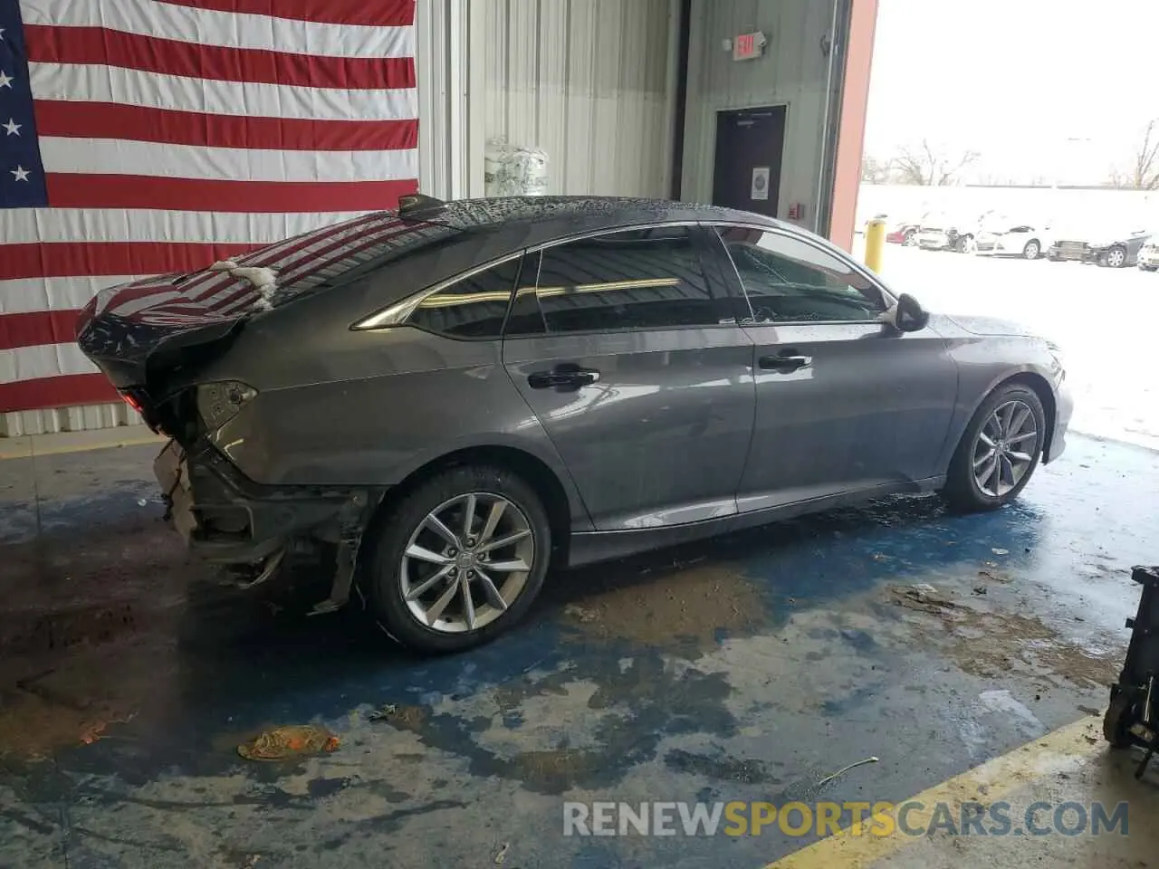 3 fotografías del automóvil dañado 1HGCV1F19MA090710 HONDA ACCORD 2021