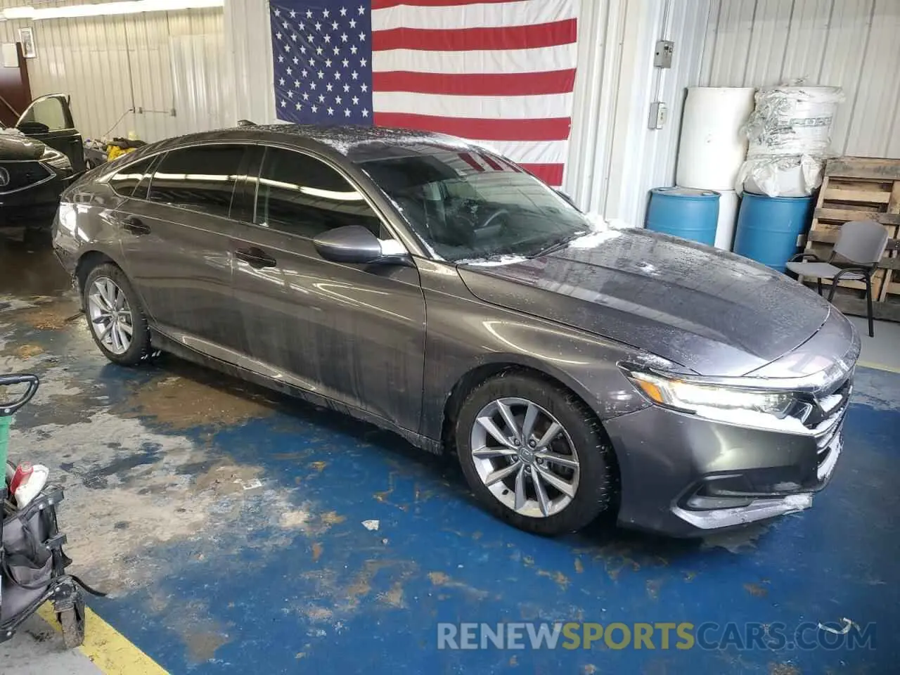 4 fotografías del automóvil dañado 1HGCV1F19MA090710 HONDA ACCORD 2021