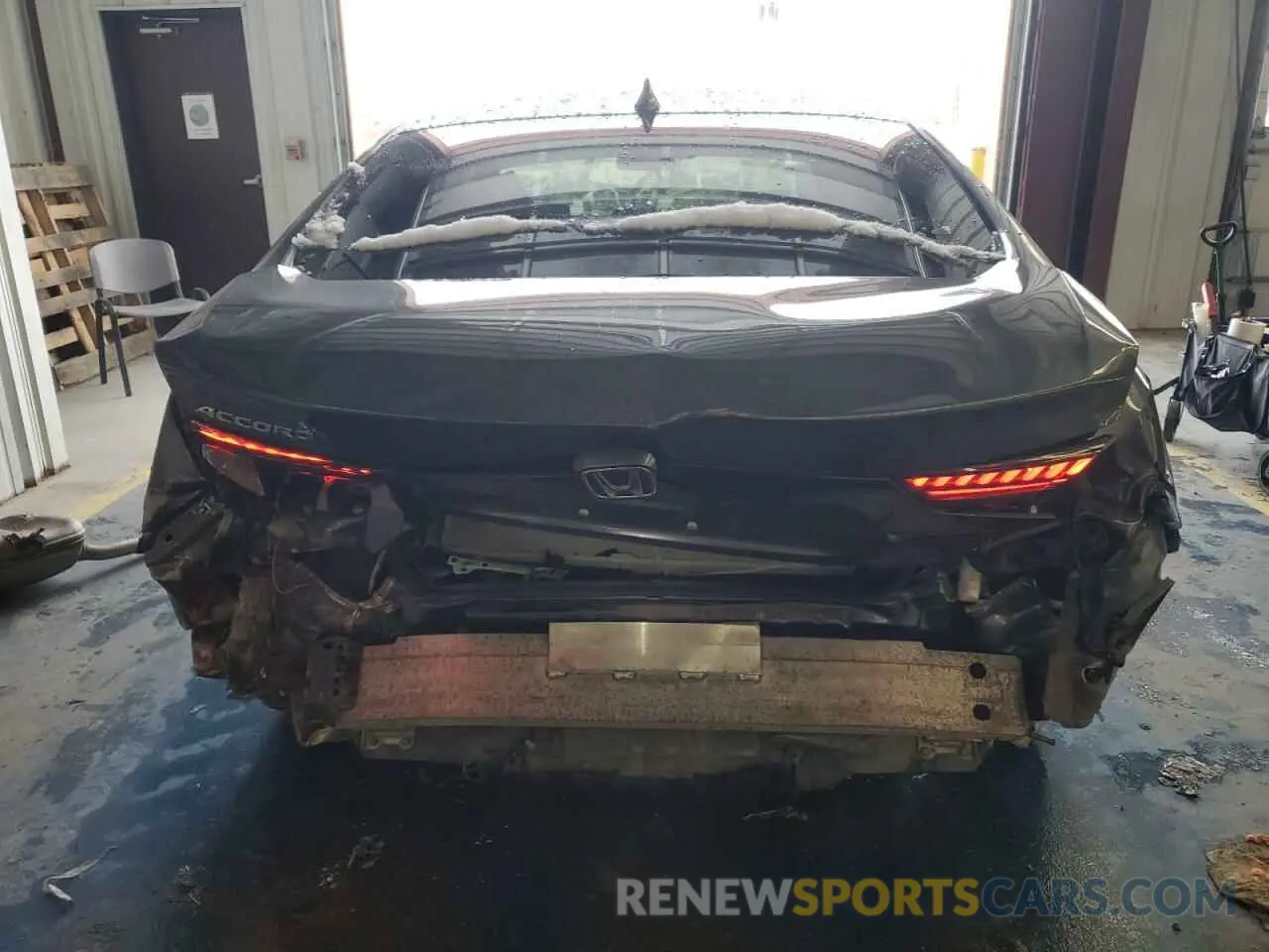 6 fotografías del automóvil dañado 1HGCV1F19MA090710 HONDA ACCORD 2021