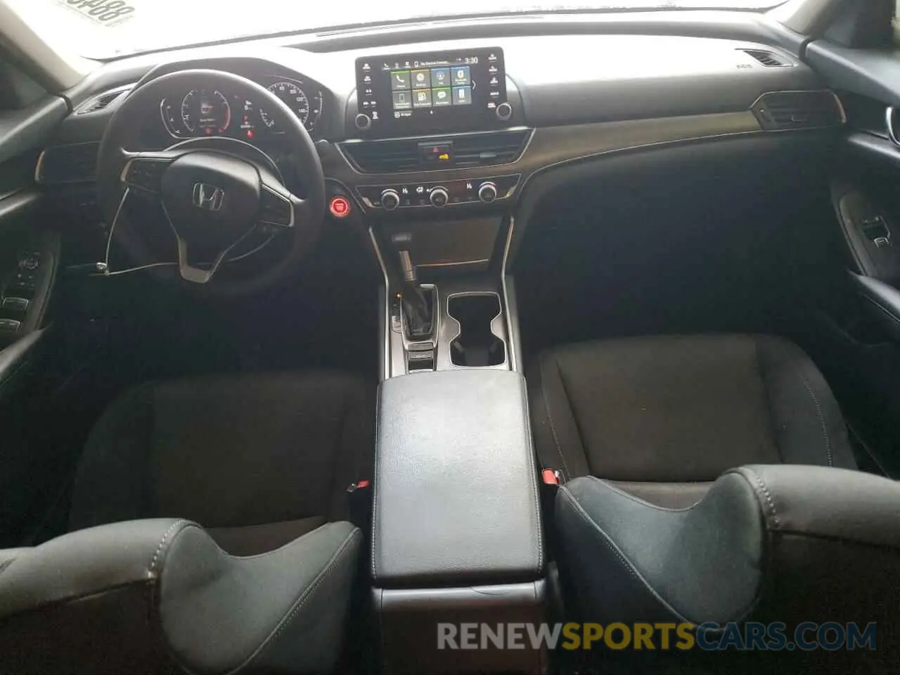 8 fotografías del automóvil dañado 1HGCV1F19MA090710 HONDA ACCORD 2021