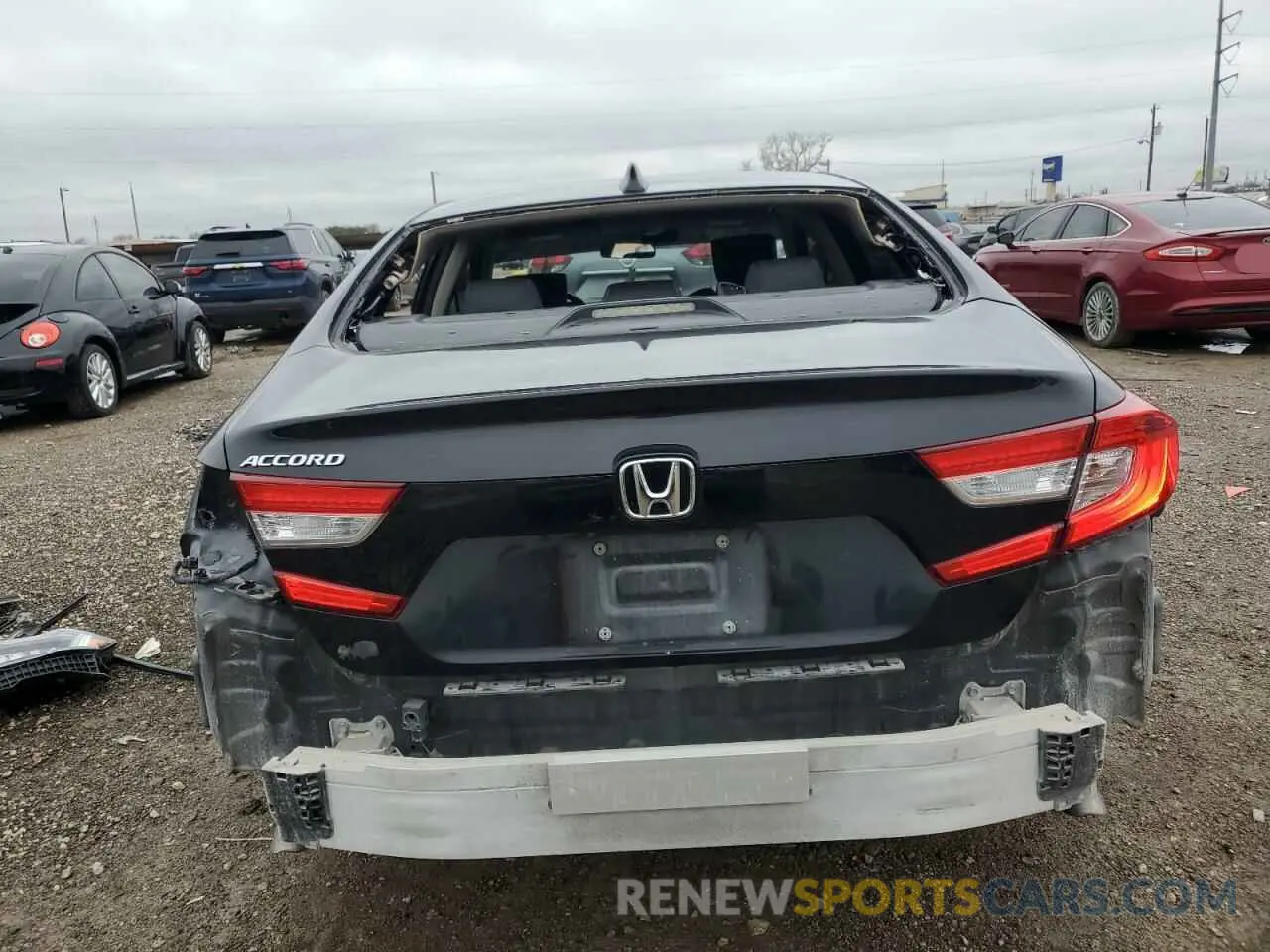 6 fotografías del automóvil dañado 1HGCV1F1XMA013134 HONDA ACCORD 2021