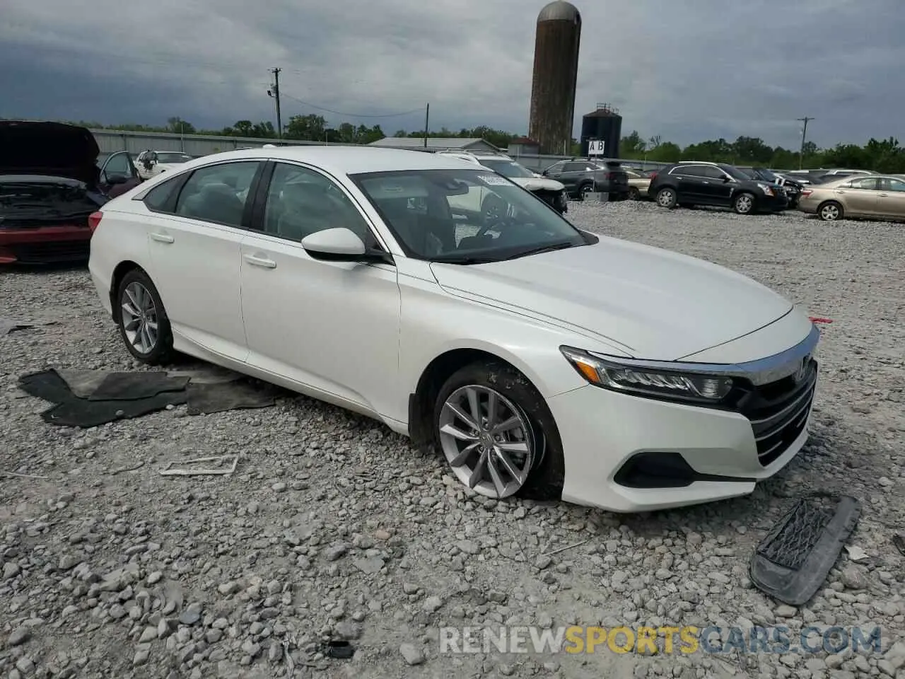 4 fotografías del automóvil dañado 1HGCV1F1XMA023498 HONDA ACCORD 2021