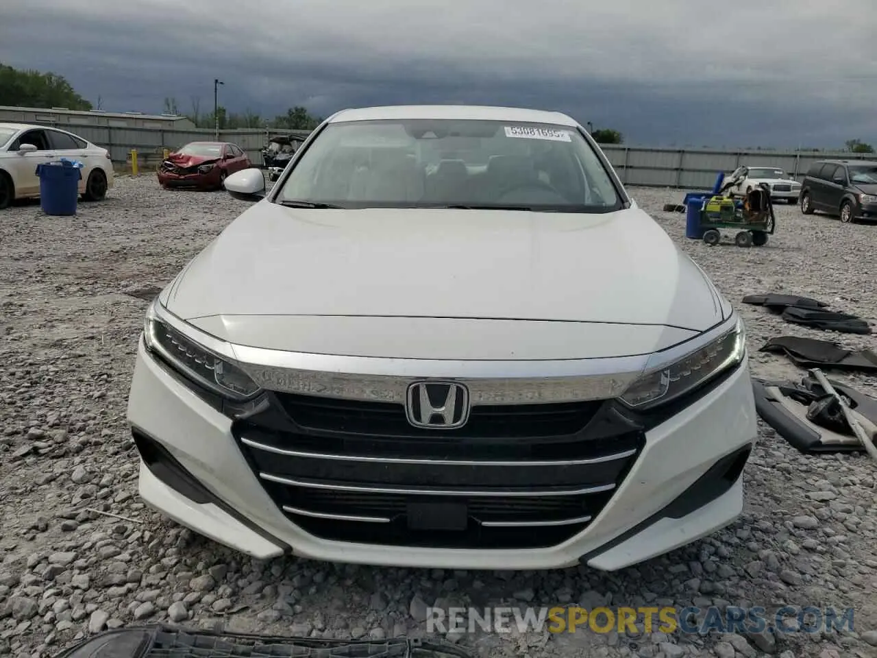 5 fotografías del automóvil dañado 1HGCV1F1XMA023498 HONDA ACCORD 2021