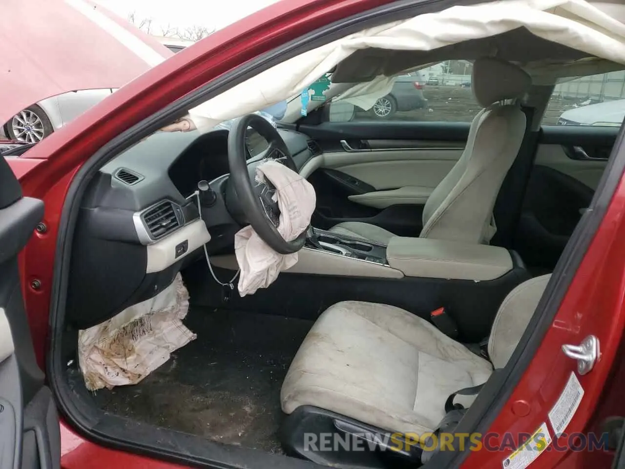 7 fotografías del automóvil dañado 1HGCV1F1XMA057196 HONDA ACCORD 2021