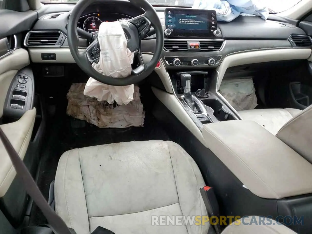 8 fotografías del automóvil dañado 1HGCV1F1XMA057196 HONDA ACCORD 2021