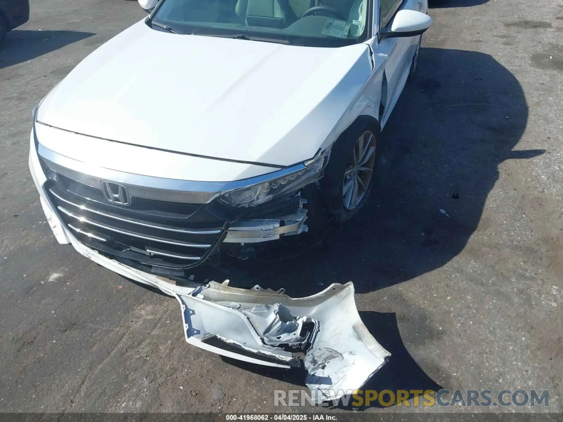 6 fotografías del automóvil dañado 1HGCV1F1XMA062446 HONDA ACCORD 2021