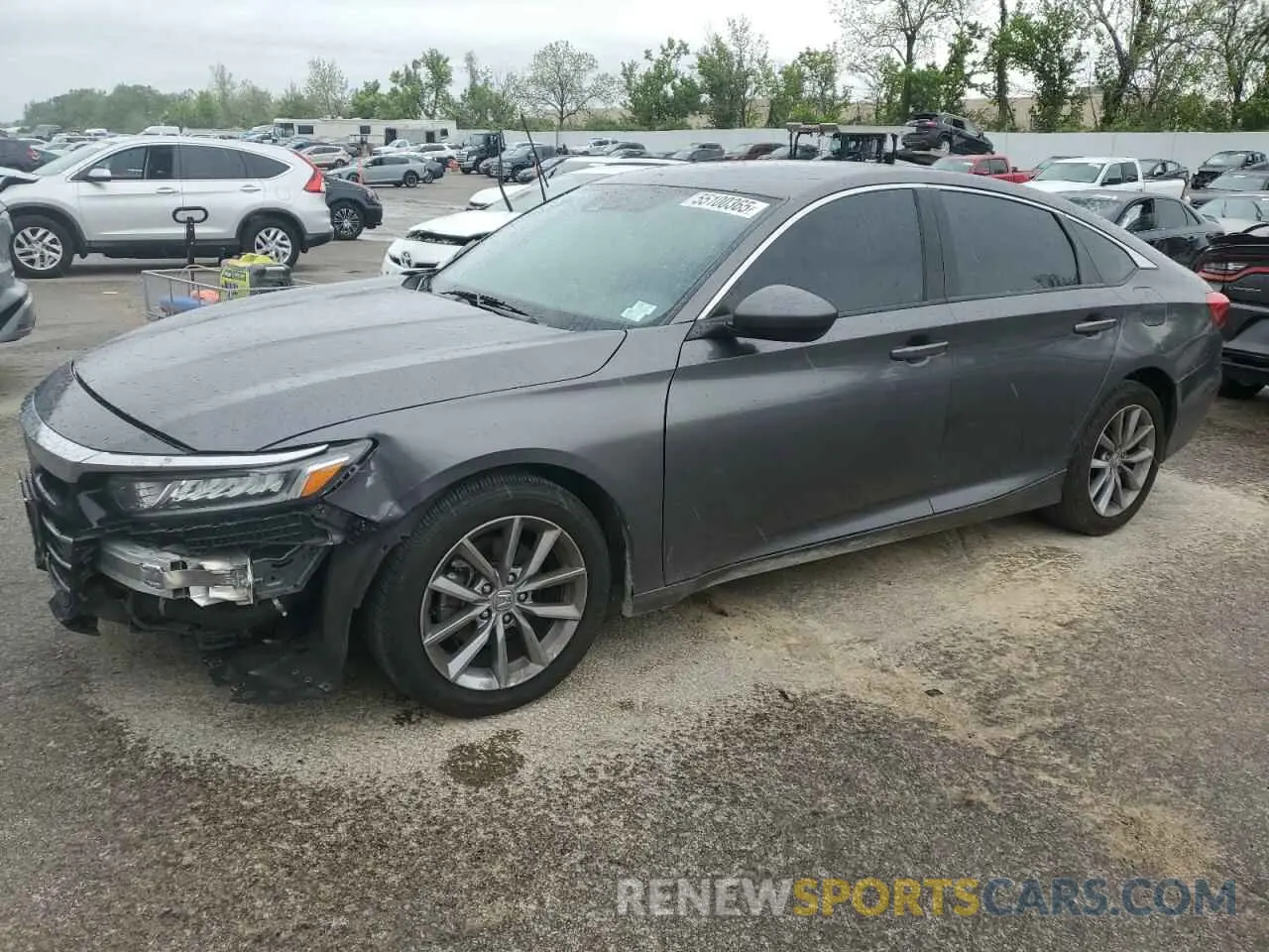 1 fotografías del automóvil dañado 1HGCV1F1XMA085502 HONDA ACCORD 2021