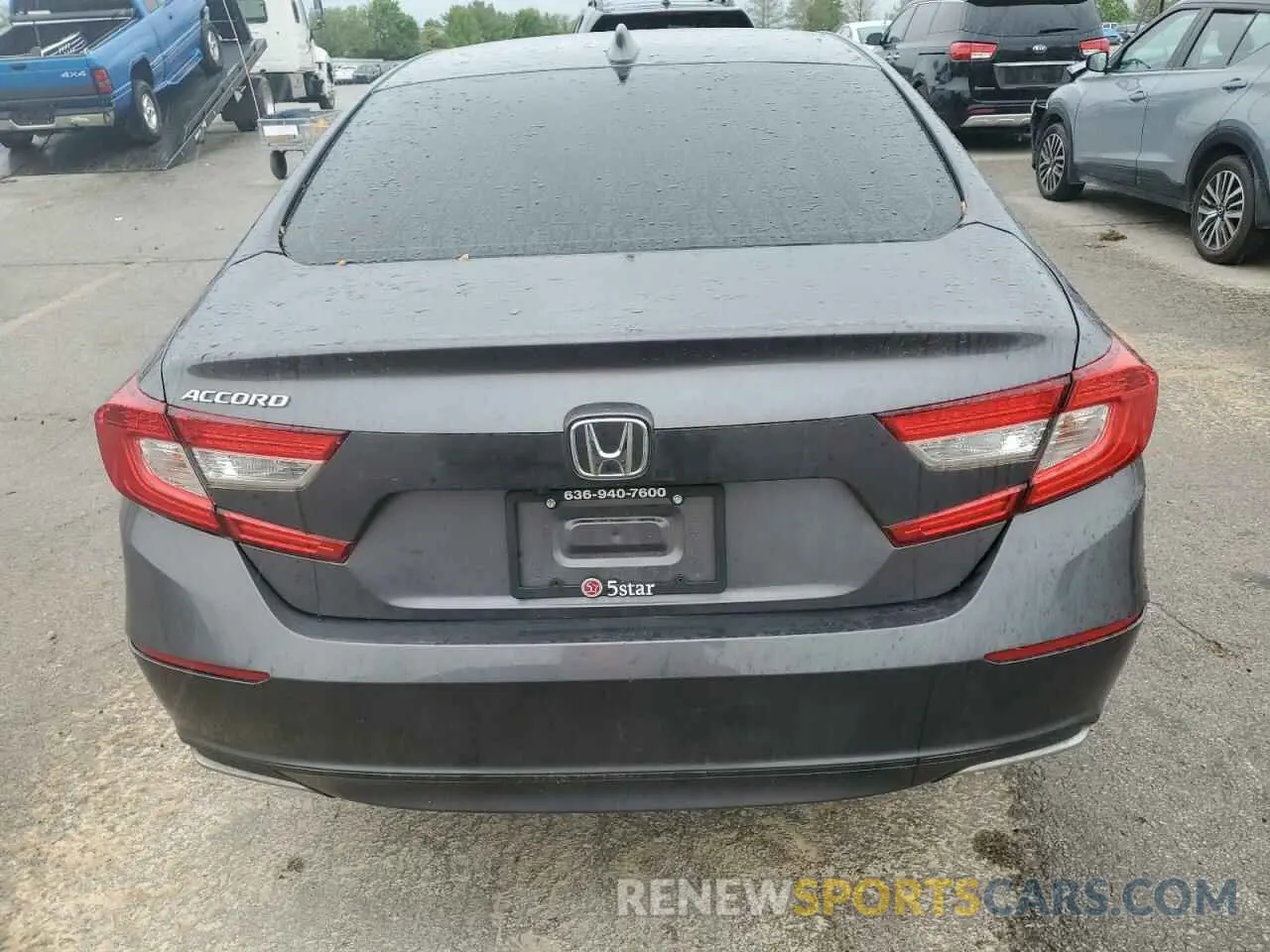 6 fotografías del automóvil dañado 1HGCV1F1XMA085502 HONDA ACCORD 2021